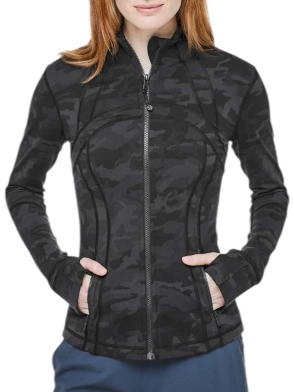 Lululemon Define Jacket in Incognito Camo Multi Grey